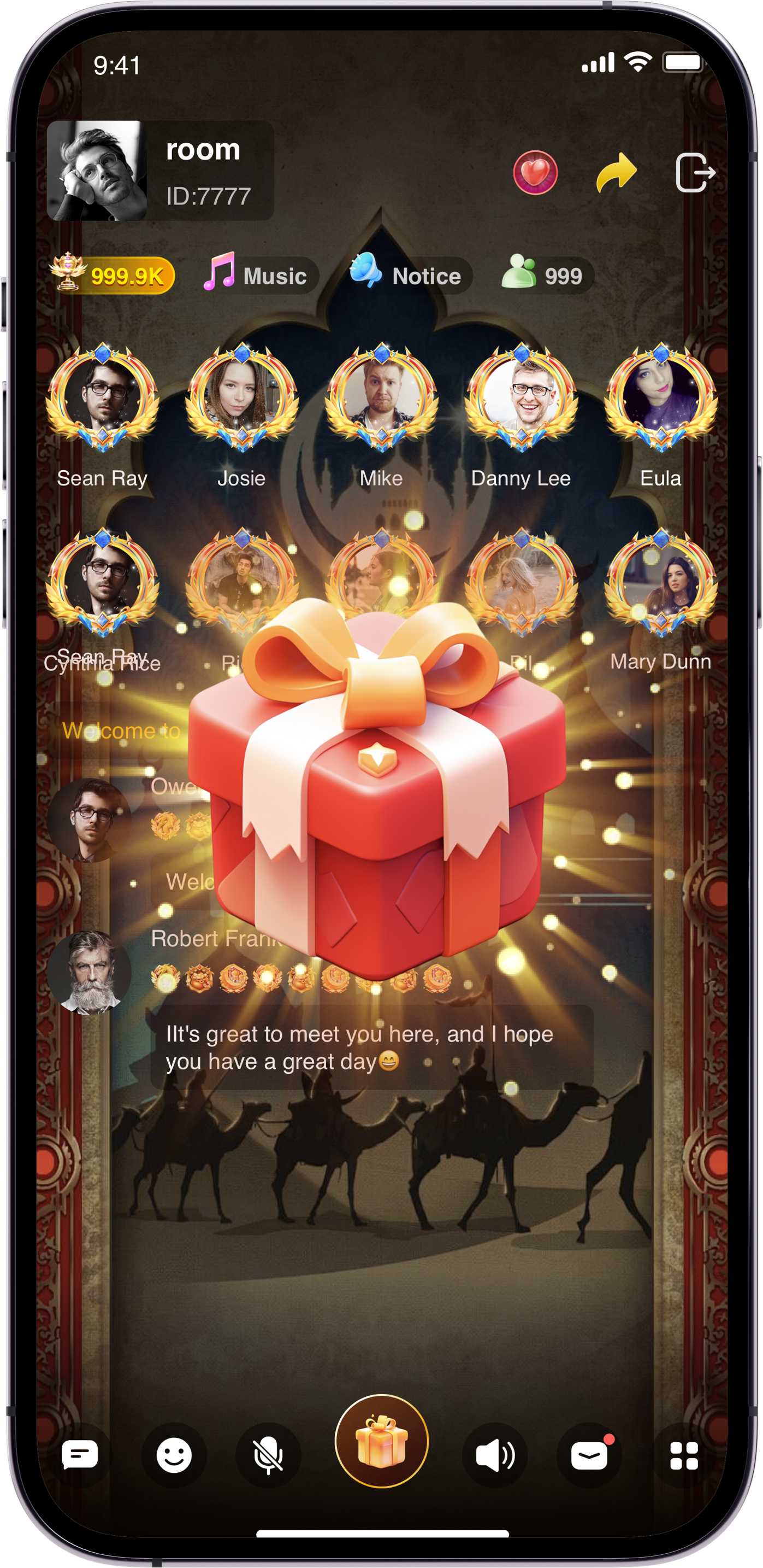 Voice Live Streaming